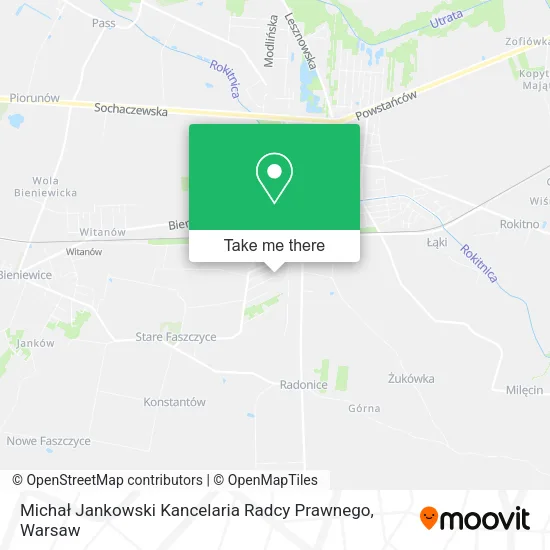 Michał Jankowski Kancelaria Radcy Prawnego map