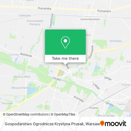 Gospodarstwo Ogrodnicze Krystyna Prusak map