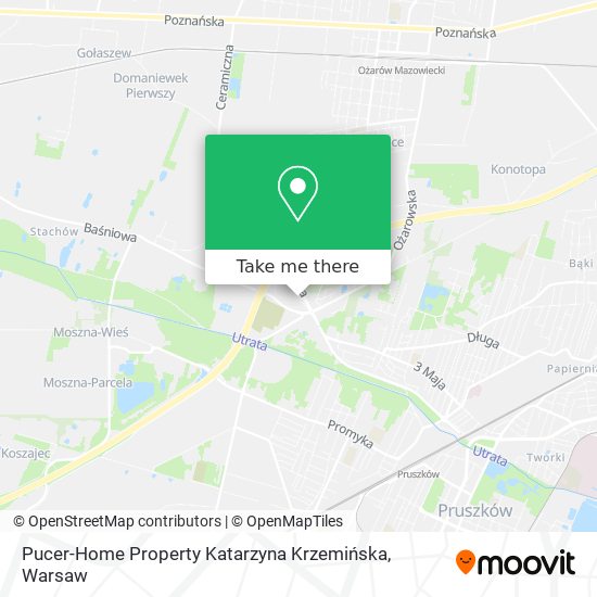 Pucer-Home Property Katarzyna Krzemińska map