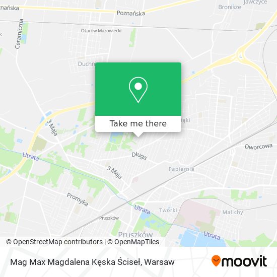 Mag Max Magdalena Kęska Ściseł map