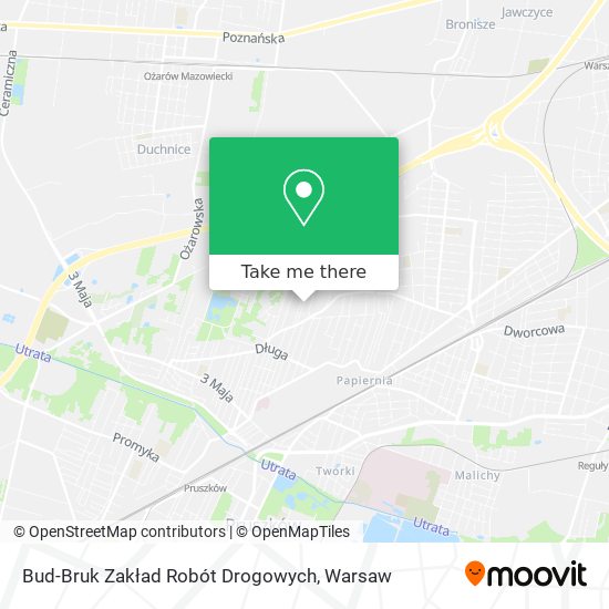 Bud-Bruk Zakład Robót Drogowych map