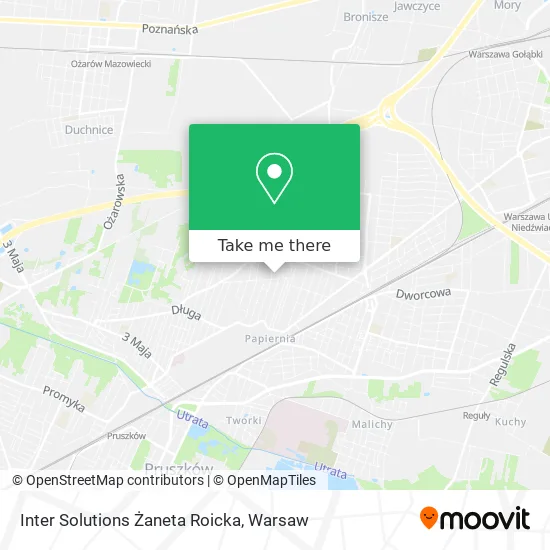 Карта Inter Solutions Żaneta Roicka