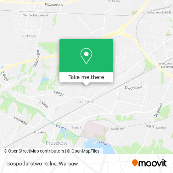 Gospodarstwo Rolne map