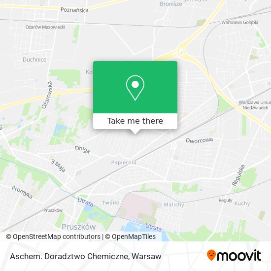 Aschem. Doradztwo Chemiczne map