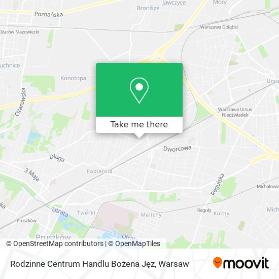 Rodzinne Centrum Handlu Bożena Jęz map