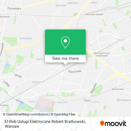 El-Rob Usługi Elektryczne Robert Bratkowski map