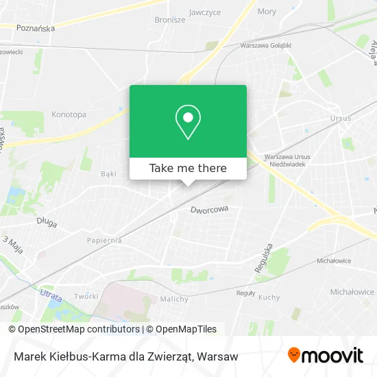 Marek Kiełbus-Karma dla Zwierząt map