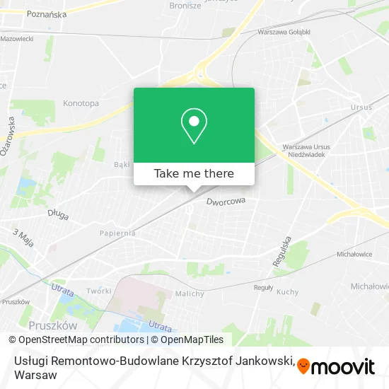 Карта Usługi Remontowo-Budowlane Krzysztof Jankowski