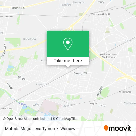 Карта Matoda Magdalena Tymorek