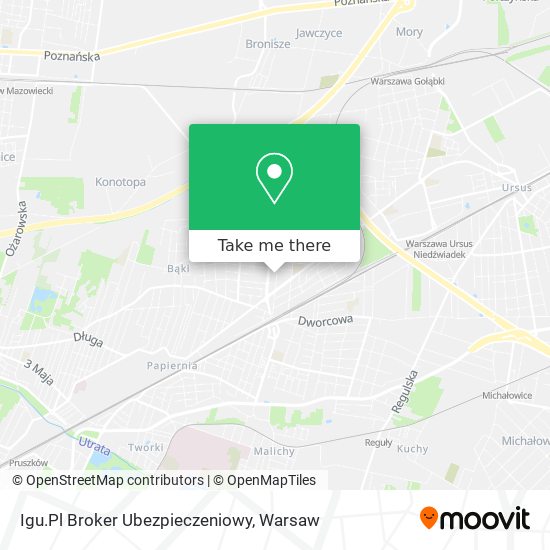 Igu.Pl Broker Ubezpieczeniowy map