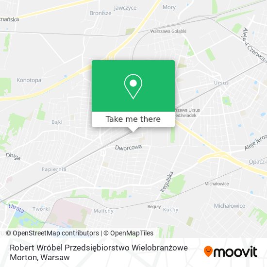 Robert Wróbel Przedsiębiorstwo Wielobranżowe Morton map