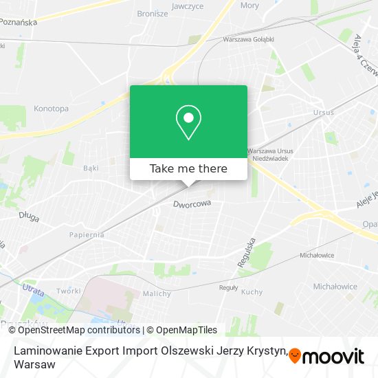 Laminowanie Export Import Olszewski Jerzy Krystyn map