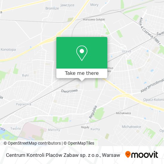 Centrum Kontroli Placów Zabaw sp. z o.o. map