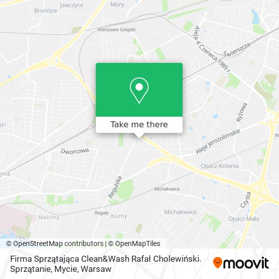 Firma Sprzątająca Clean&Wash Rafał Cholewiński. Sprzątanie, Mycie map