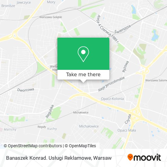 Banaszek Konrad. Usługi Reklamowe map