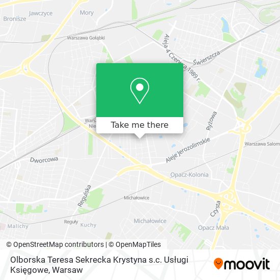 Olborska Teresa Sekrecka Krystyna s.c. Usługi Księgowe map