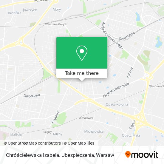 Chróścielewska Izabela. Ubezpieczenia map