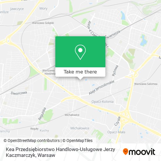 Kea Przedsiębiorstwo Handlowo-Usługowe Jerzy Kaczmarczyk map