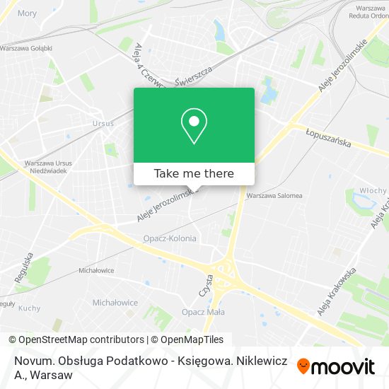 Novum. Obsługa Podatkowo - Księgowa. Niklewicz A. map