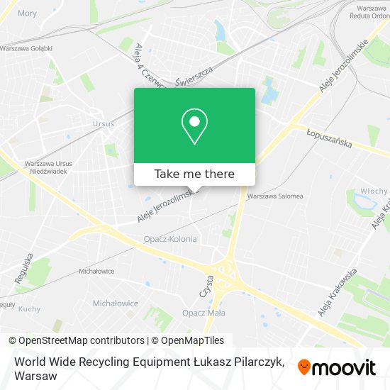 World Wide Recycling Equipment Łukasz Pilarczyk map