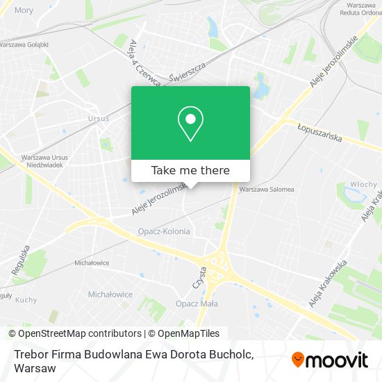 Trebor Firma Budowlana Ewa Dorota Bucholc map