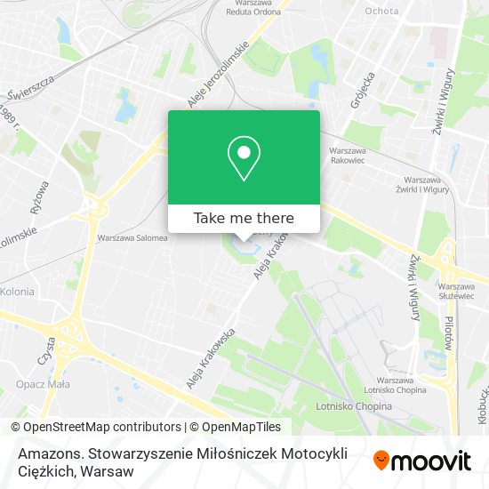 Карта Amazons. Stowarzyszenie Miłośniczek Motocykli Ciężkich