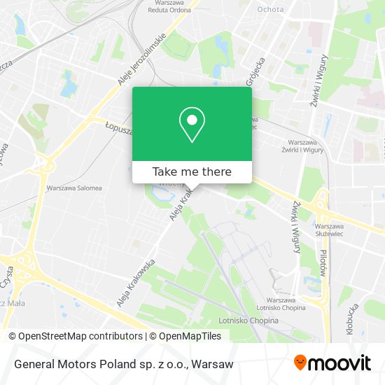 General Motors Poland sp. z o.o. map