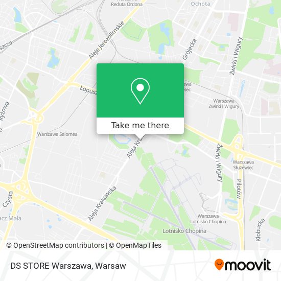 DS STORE Warszawa map