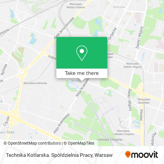 Карта Technika Kotlarska. Spółdzielnia Pracy