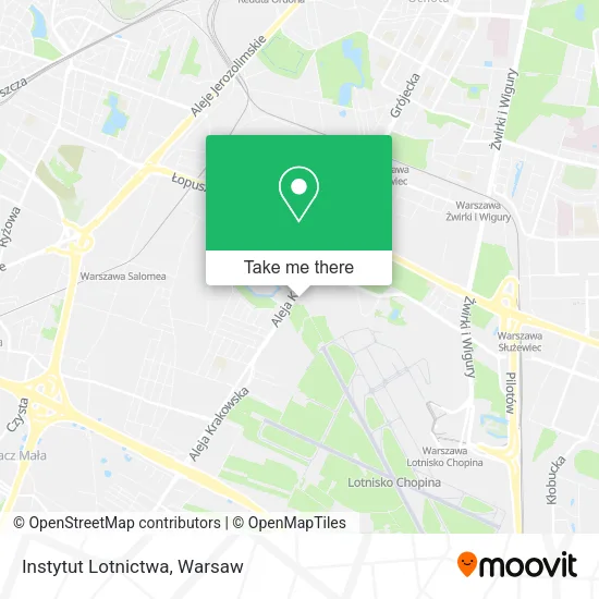 Instytut Lotnictwa map