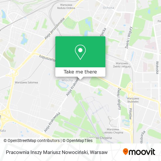 Карта Pracownia Inszy Mariusz Nowociński