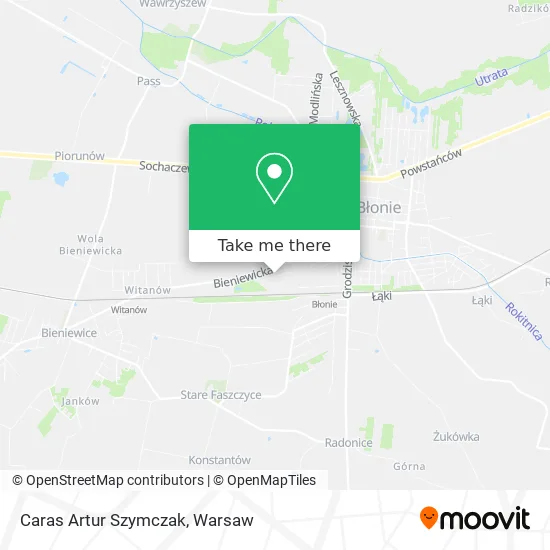 Caras Artur Szymczak map