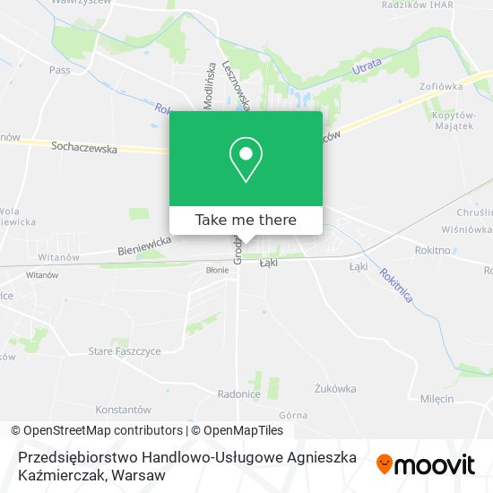 Przedsiębiorstwo Handlowo-Usługowe Agnieszka Kaźmierczak map