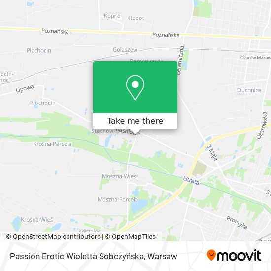 Passion Erotic Wioletta Sobczyńska map