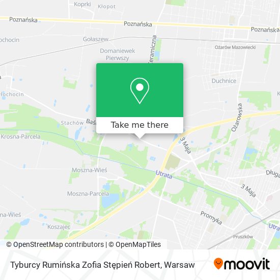 Tyburcy Rumińska Zofia Stępień Robert map