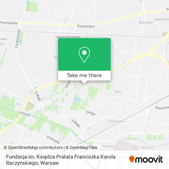 Fundacja im. Księdza Prałata Franciszka Karola Raczyńskiego map