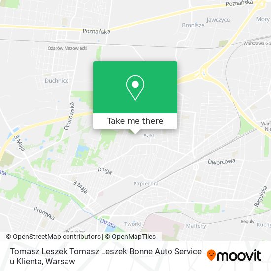 Tomasz Leszek Tomasz Leszek Bonne Auto Service u Klienta map