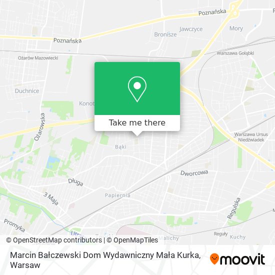 Marcin Bałczewski Dom Wydawniczny Mała Kurka map