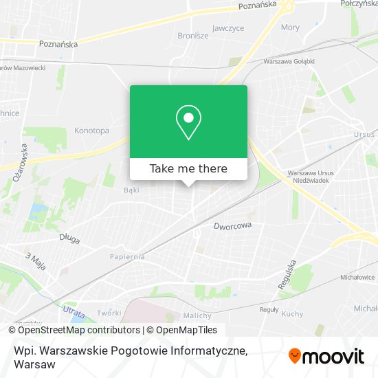 Wpi. Warszawskie Pogotowie Informatyczne map