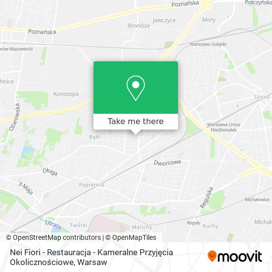 Nei Fiori - Restauracja - Kameralne Przyjęcia Okolicznościowe map