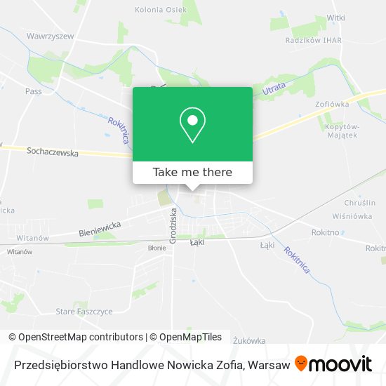 Przedsiębiorstwo Handlowe Nowicka Zofia map