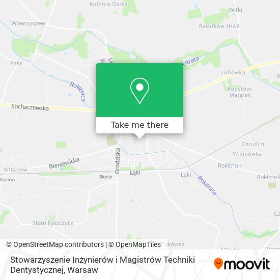 Stowarzyszenie Inżynierów i Magistrów Techniki Dentystycznej map