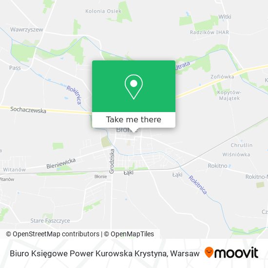 Biuro Księgowe Power Kurowska Krystyna map