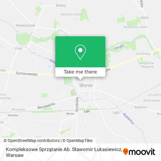 Kompleksowe Sprzątanie Ab. Sławomir Łukasiewicz map