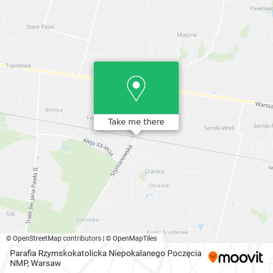 Parafia Rzymskokatolicka Niepokalanego Poczęcia NMP map