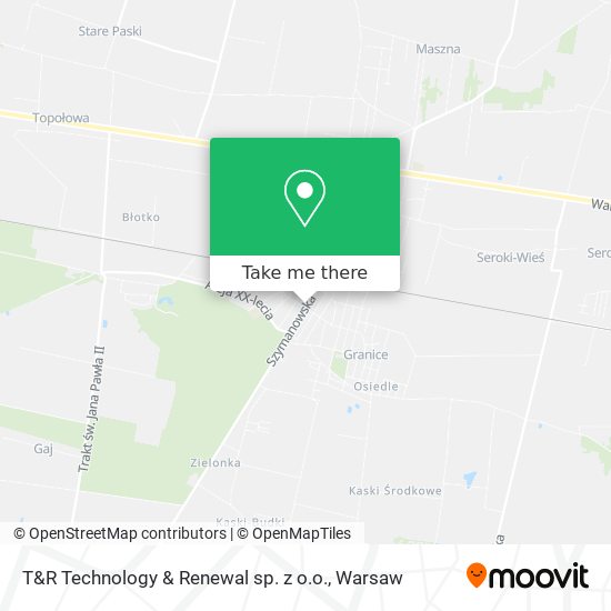 T&R Technology & Renewal sp. z o.o. map