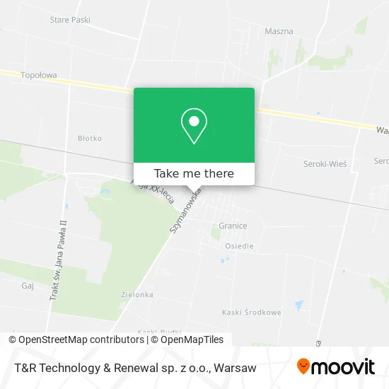 Карта T&R Technology & Renewal sp. z o.o.