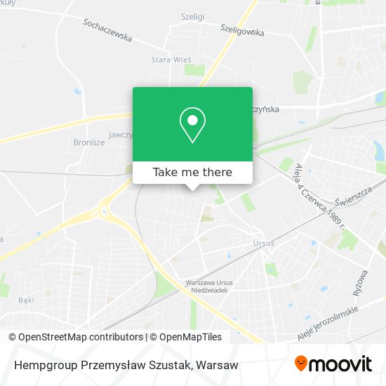 Hempgroup Przemysław Szustak map