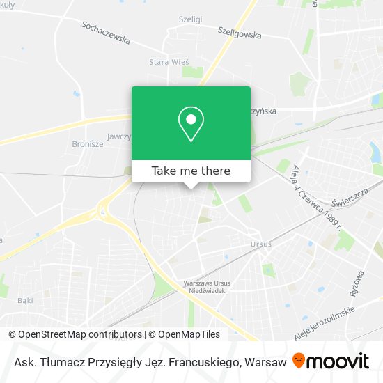 Ask. Tłumacz Przysięgły Jęz. Francuskiego map