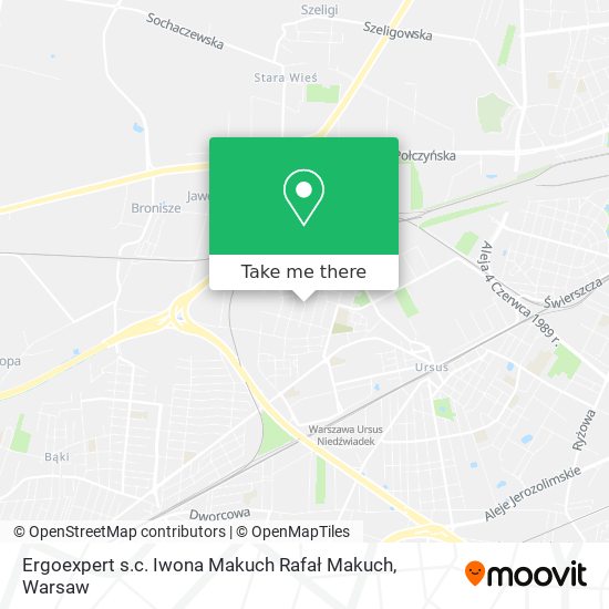 Ergoexpert s.c. Iwona Makuch Rafał Makuch map